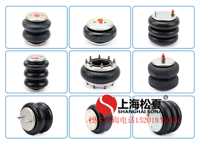 橡膠<a href='http://www.huichaozhifu.com/' target='_blank'><u>空氣彈簧</u></a>減震器各種類型簡析